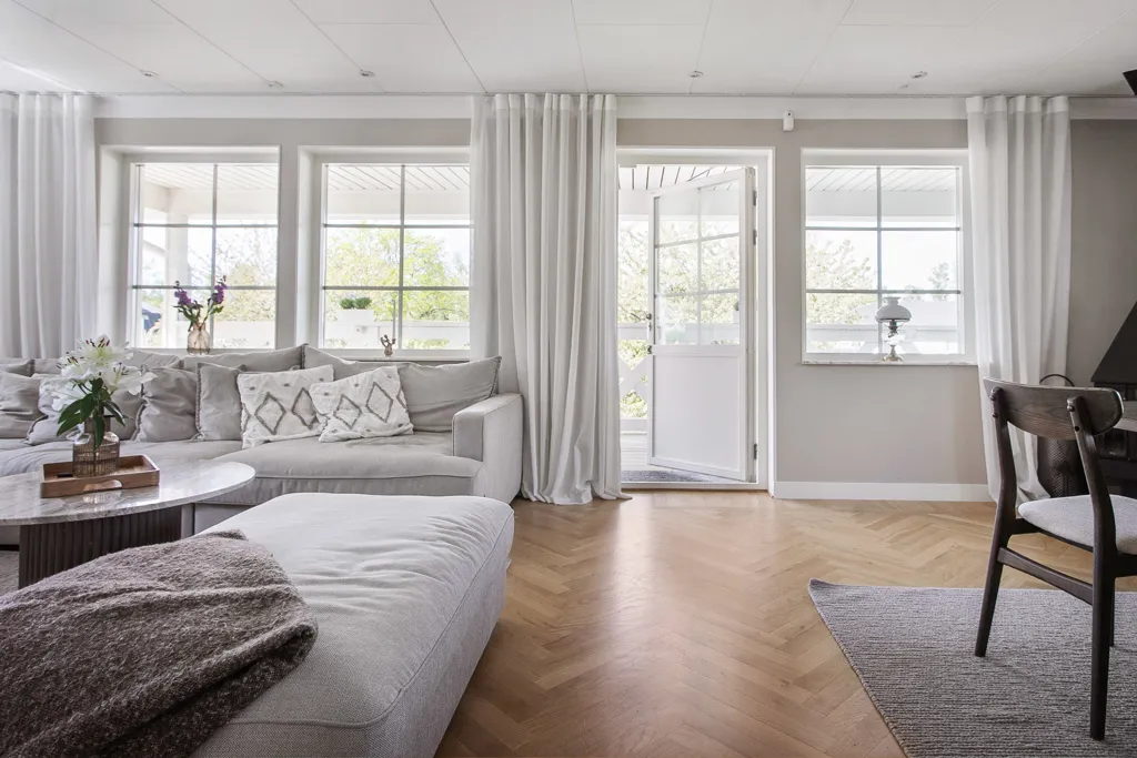 Séjour - Modern Villa with Pool in Northern Lännersta