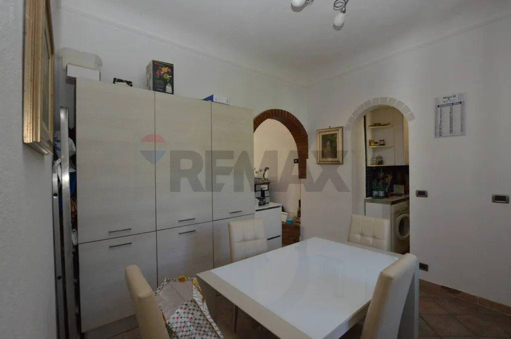 Salle à manger - Apartment with Terrace in Savona