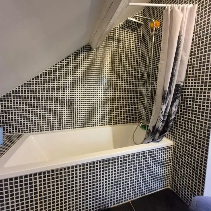 Bathrooms - Bright Duplex with Fireplace in Bousval