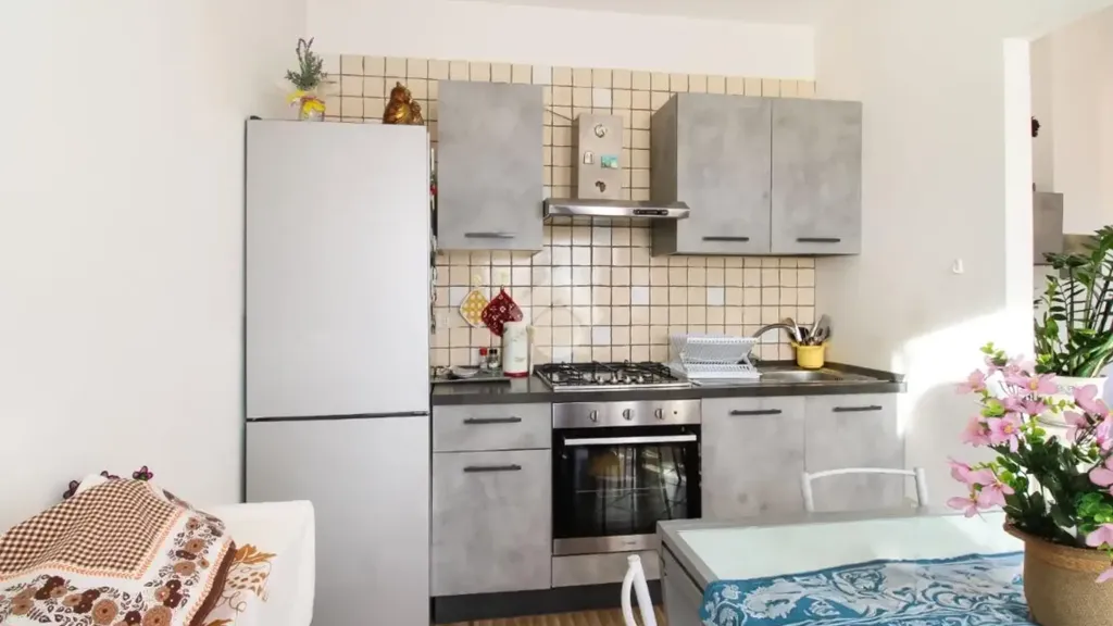 Cuisine - Trilocale with Terrace in Porto Sant'Elpidio