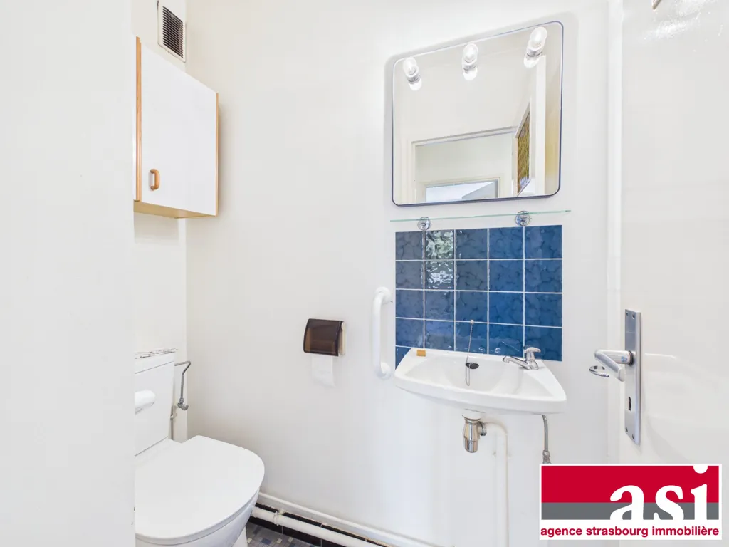 Salles de bain - Appartement 4 Pièces avec Balcon Ouest à Bischheim