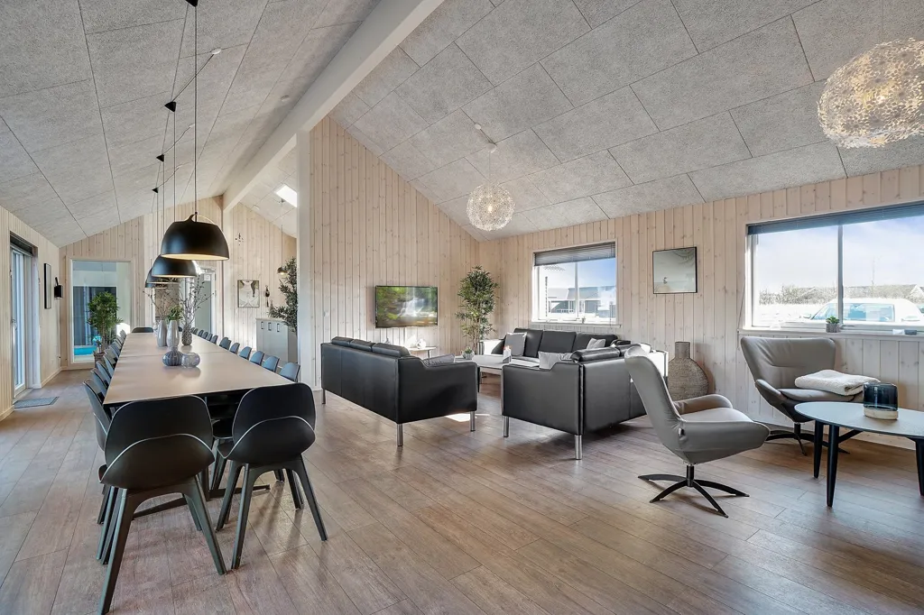 Sala da pranzo - Vacation Home with Pool near Grenå Strand