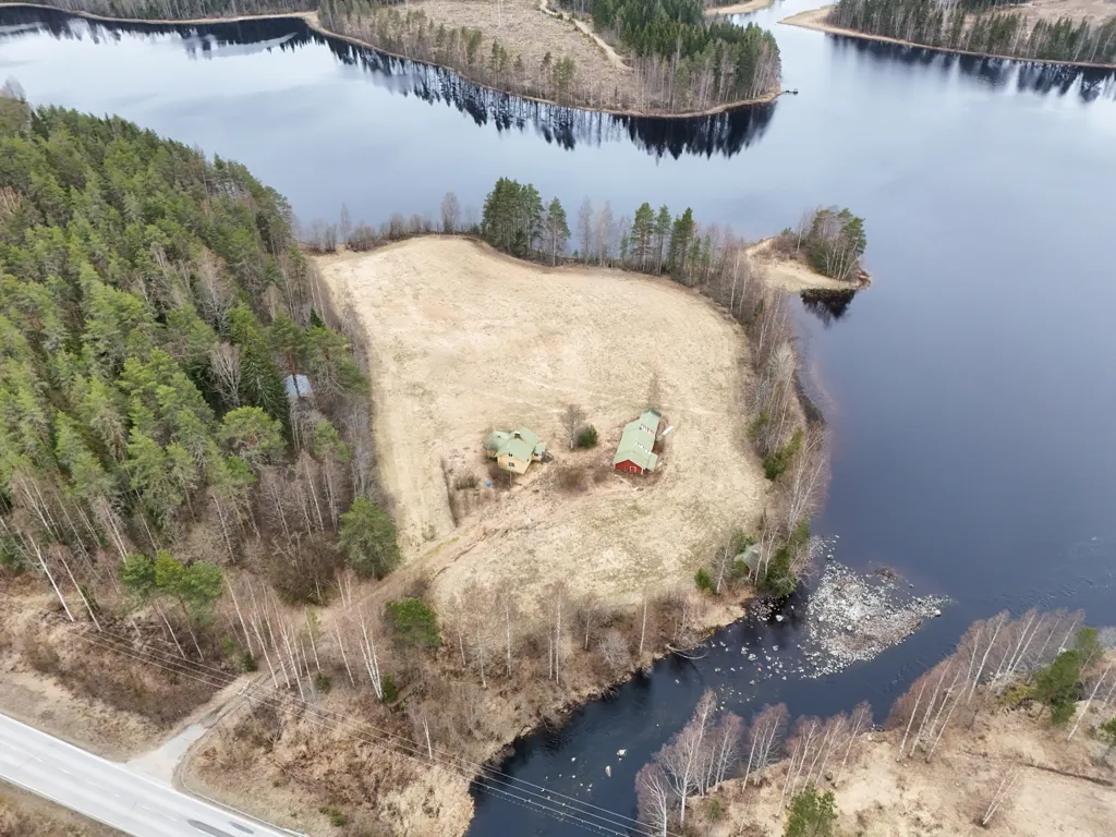 Vista aerea - Rantatontti with Private Lakefront in Kaavi