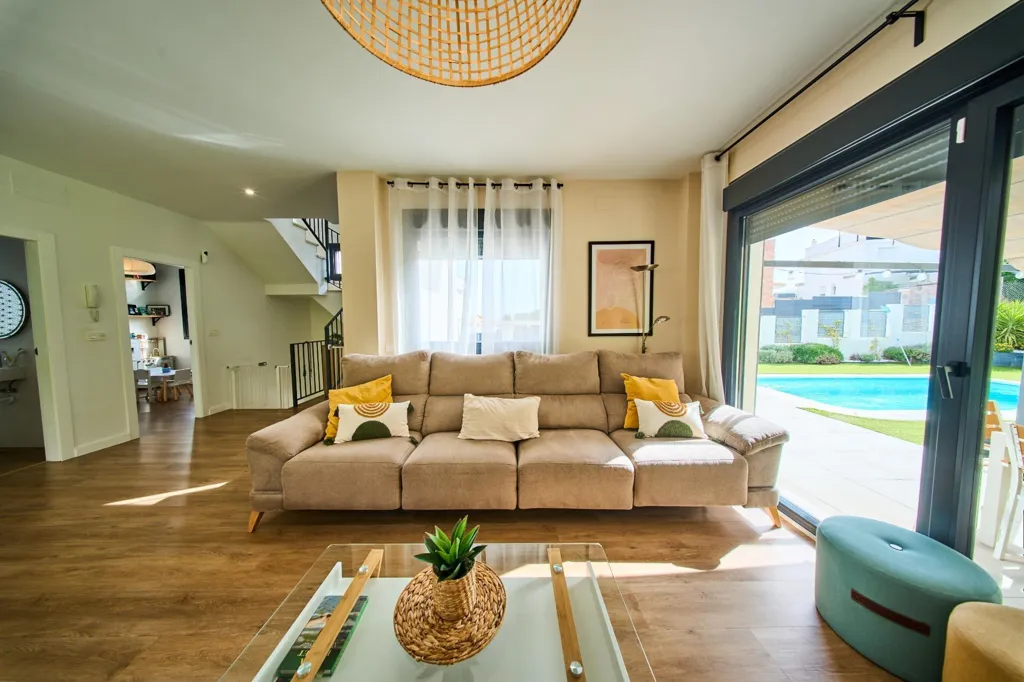 Soggiorno - Contemporary Chalet with Pool in Dílar, Granada