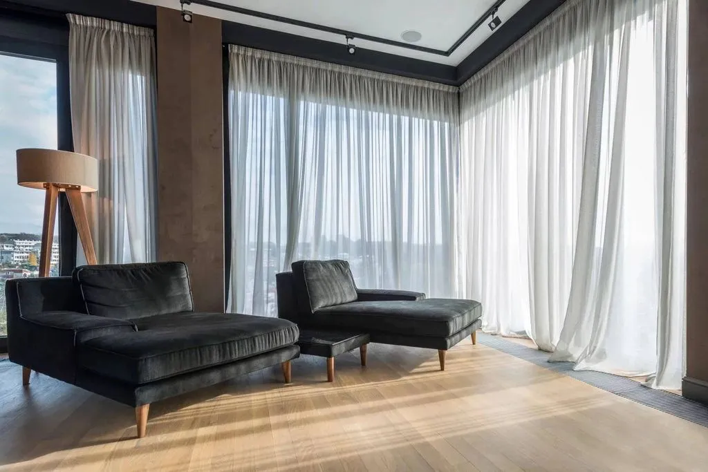 Séjour - Appartement de Luxe avec Loggia à Suresnes