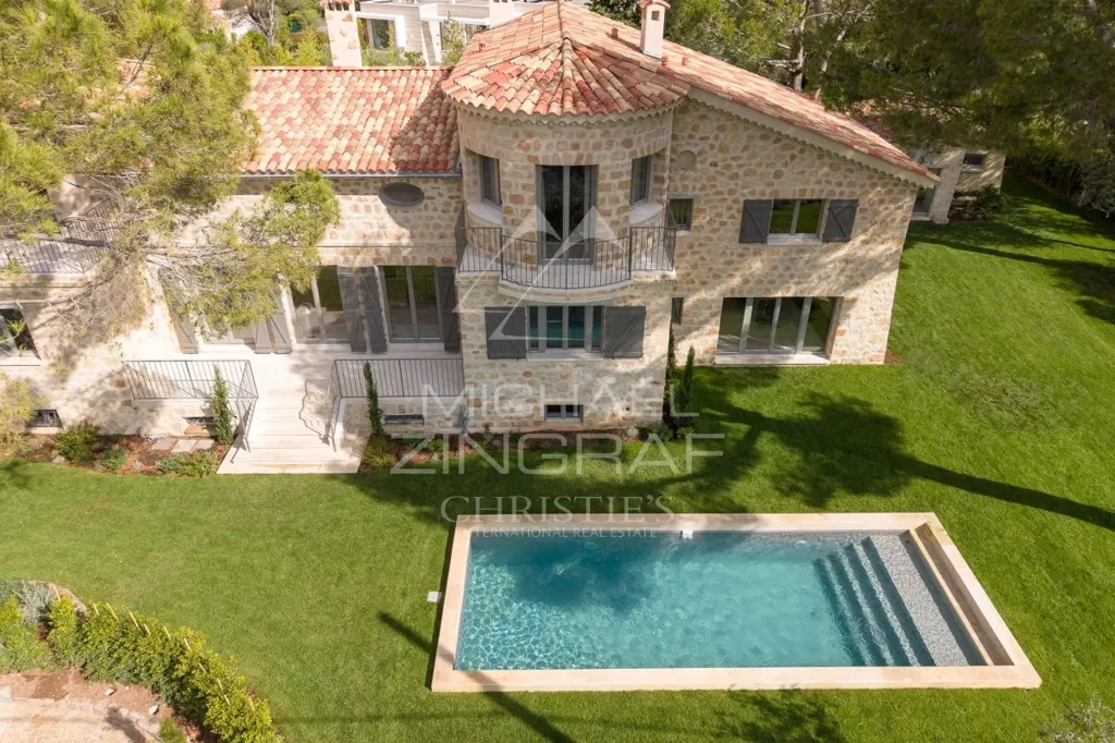 Vista aerea - Luxury Villa with Sea View in Cap d'Antibes
