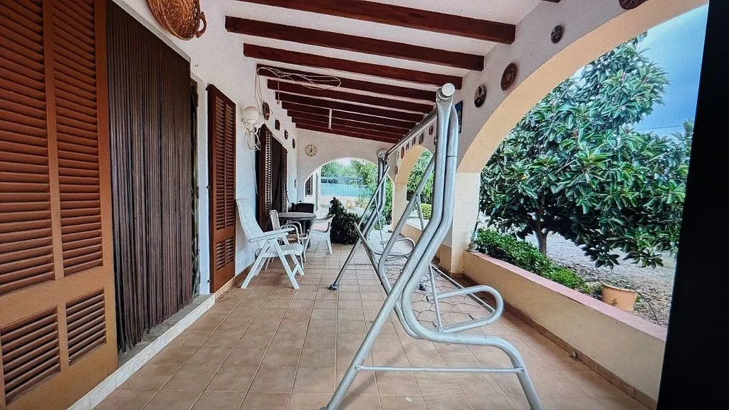 Terrass - Rustic House with Pool in Reis Catòlics