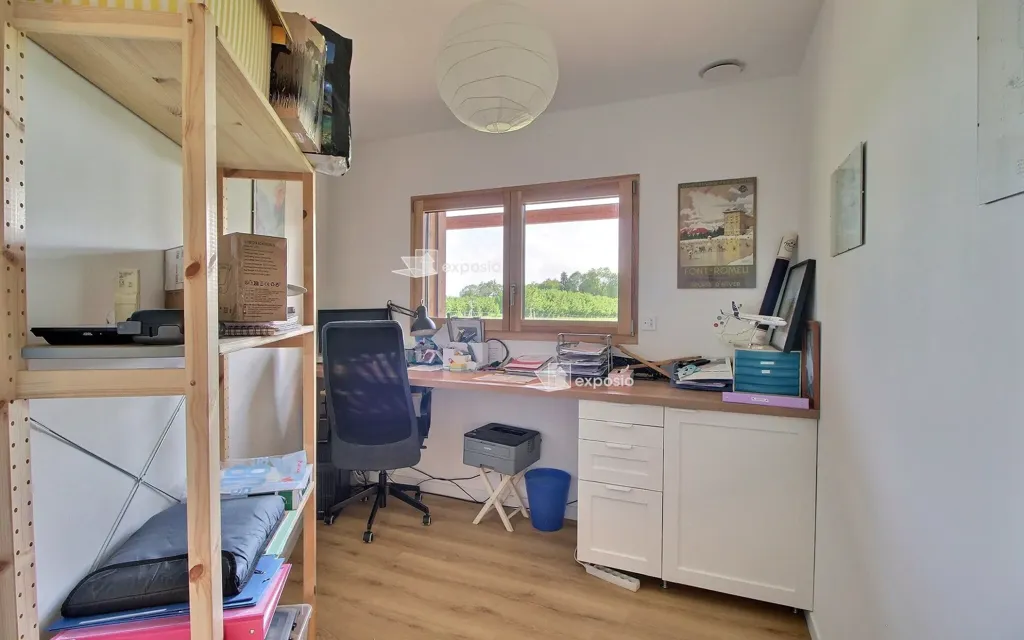 Bureau - Maison Meublée avec Vue Pyrénées à Andoins