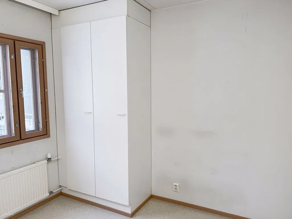 Bedrooms - Flat with Glazed Balcony in Espoo Centre