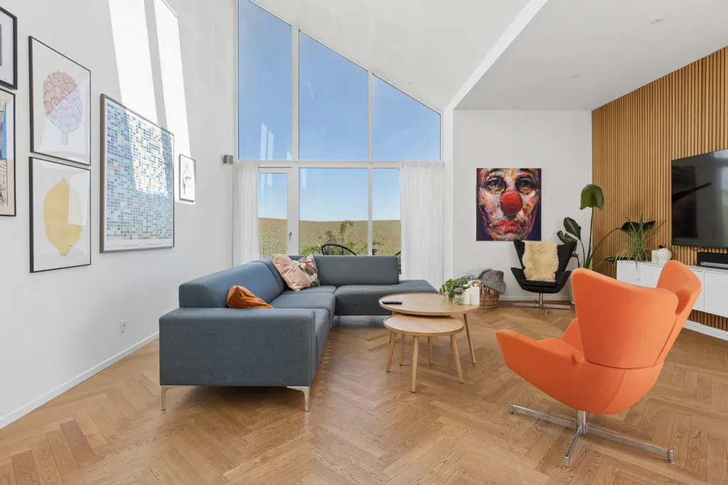 Elutuba - Architect-Designed Villa with Park View in Stenløse