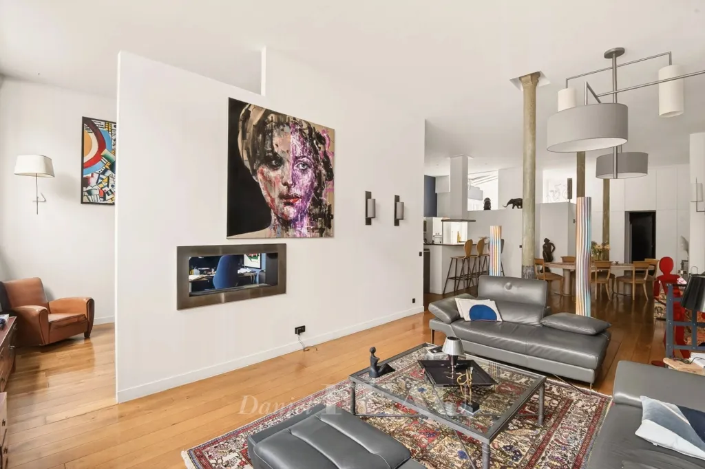 Loft-Style Apartment in Paris 11ème