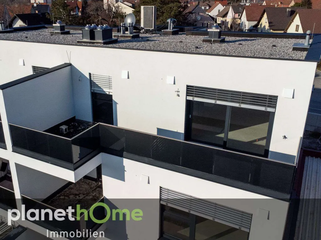 Vue aérienne - Energy-Efficient Loft with Dachterrasse in Teesdorf