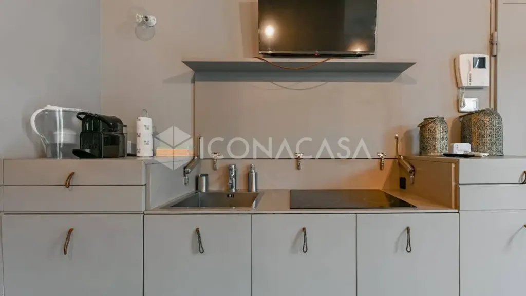 Cuisine - Modern Apartment with Terrace in Milan
