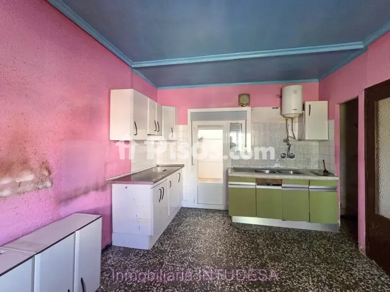 Köök - Flat for Renovation with Patio in Tudela