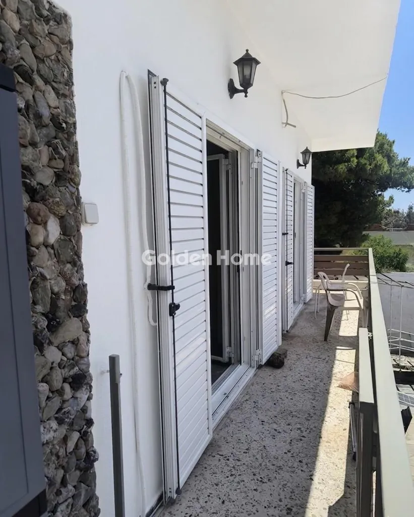Balcon - Renovated Apartment with Sea View in Rafina