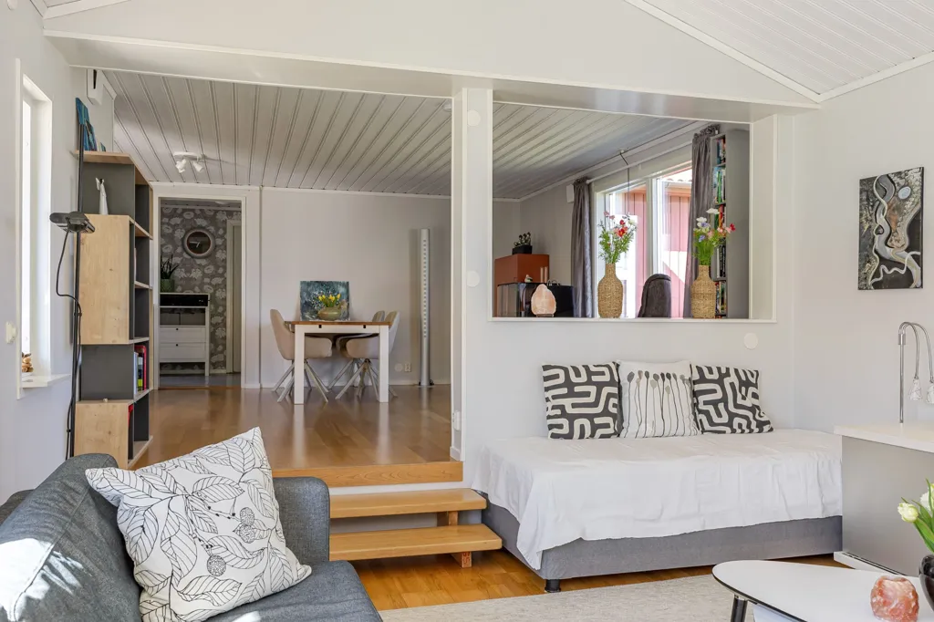 Séjour - Modern House with Lake View in Rimforsa