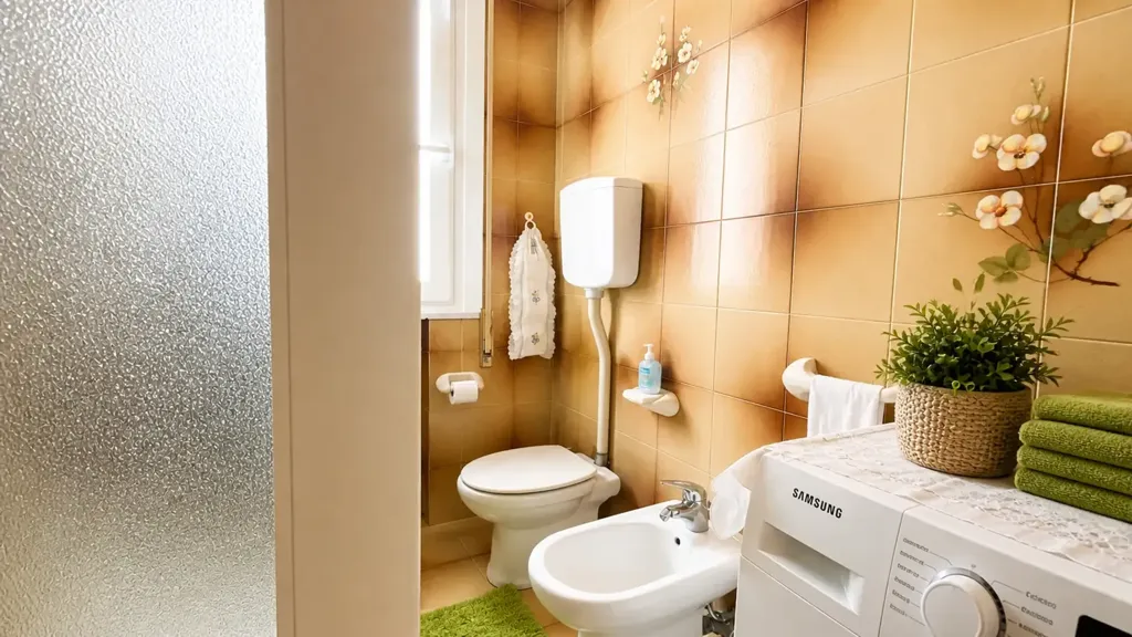 Salles de bain - Apartment with Solarium in Rimini Miramare