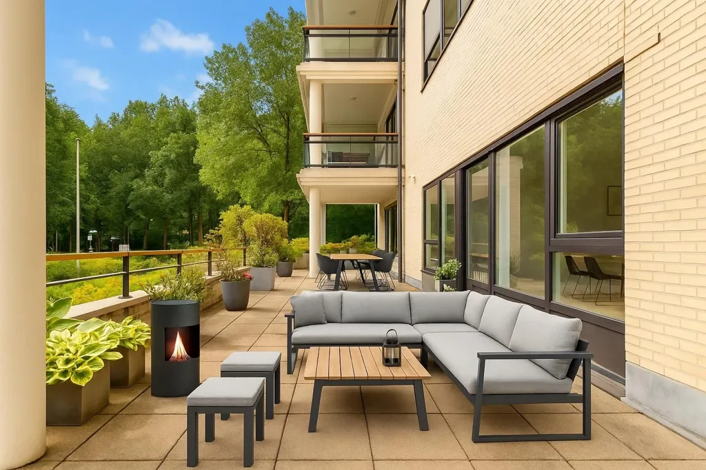 Terrasse - Apartment with Large Terrace at Het Maalwater, Heiloo