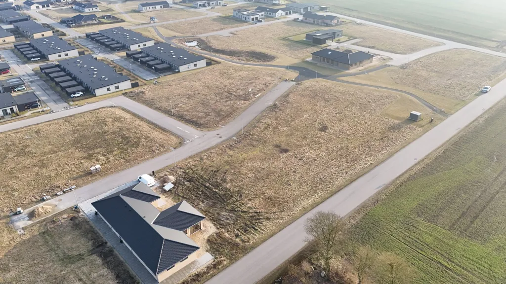 Õhuvaade - Year-Round Plot with 5G Coverage in Hobro
