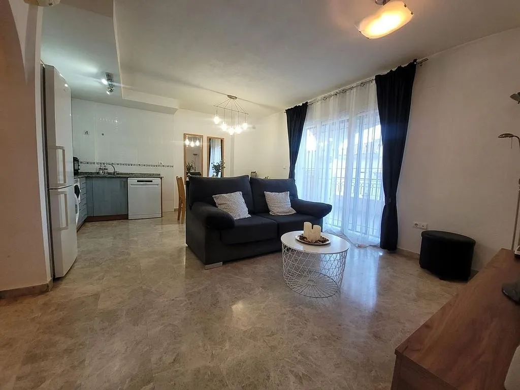 Séjour - Bungalow with Pool and Terrace in Bonalba