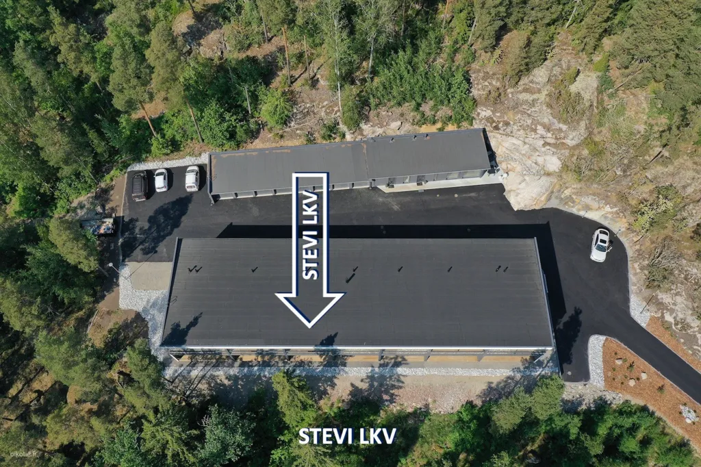 Vista aerea - Modern Apartment with Garden in Naantali