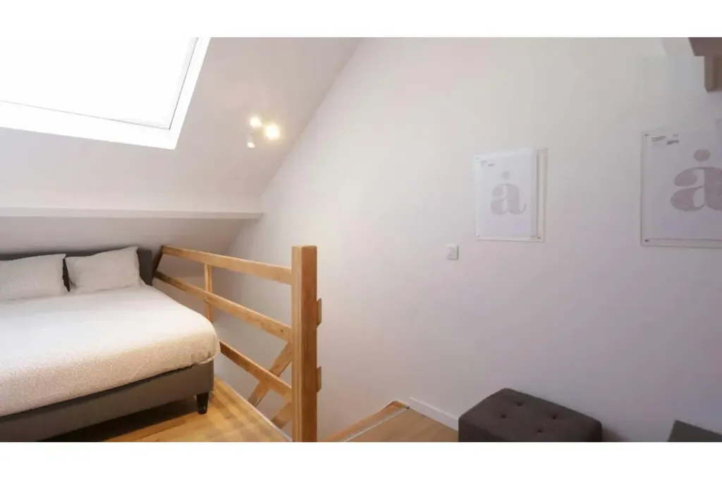 Camere da letto - Minimalist Studio in Brussels City Centre