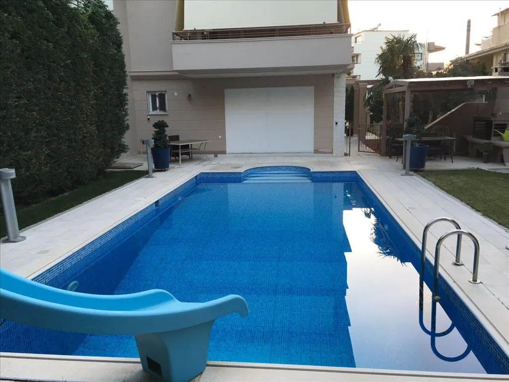Piscine - 4-Storey Villa with Sea View in Athens