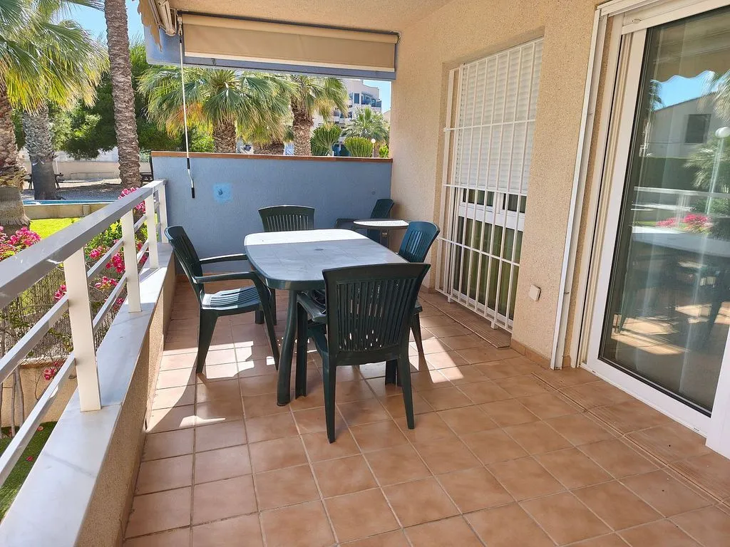 Seafront Apartment with Pool in Cabo Roig