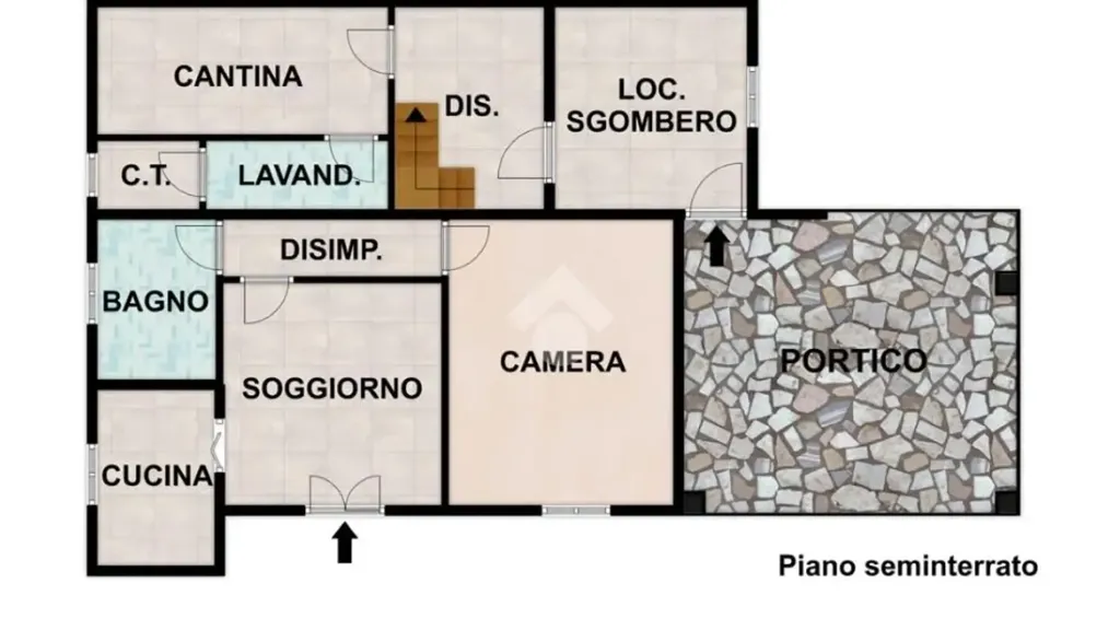 Planimetria - Panoramic Villa with Garden in Ponte Lambro