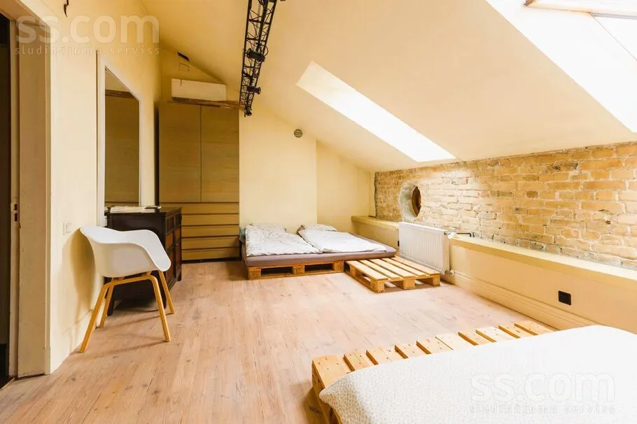 Camere da letto - Apartment with Private Viewing Tower in Riga Centre