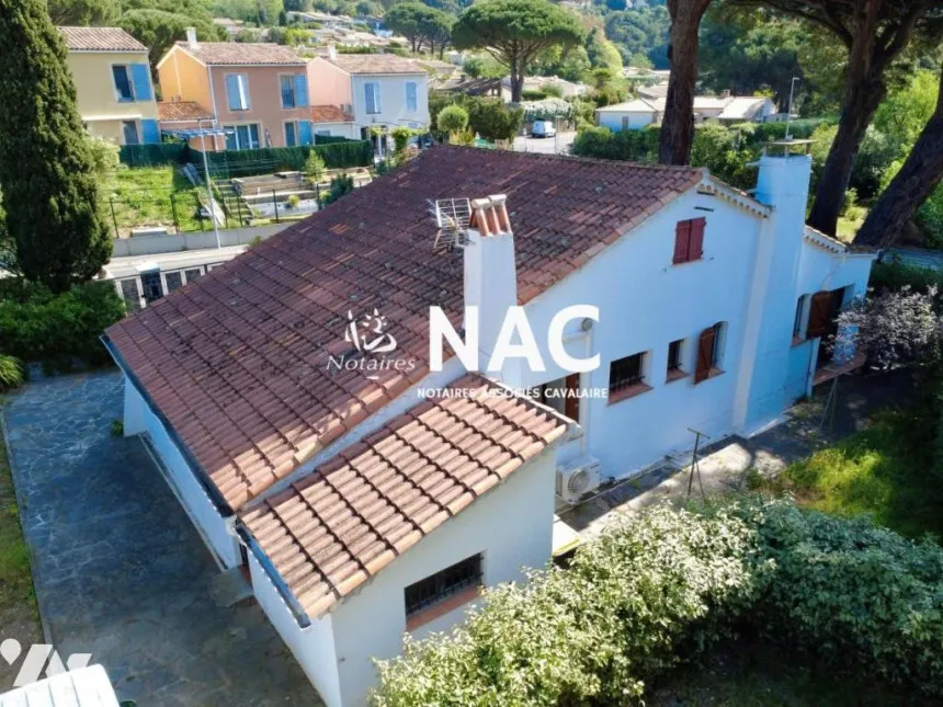 Vue aérienne - Maison avec Combles Aménagés à Cavalier-sur-Mer