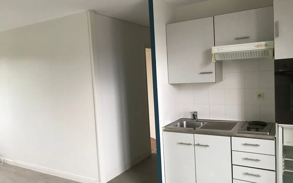 Cucina - Bright T2 Apartment with Balcony in Saint-Marcellin
