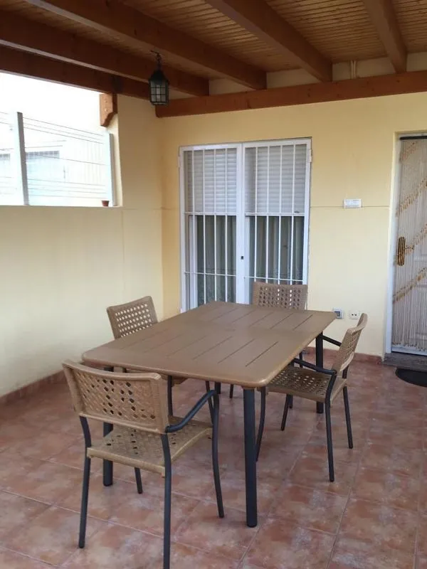 Terrass - Semi-detached Chalet with Pool in La Platja-Ben Afeli