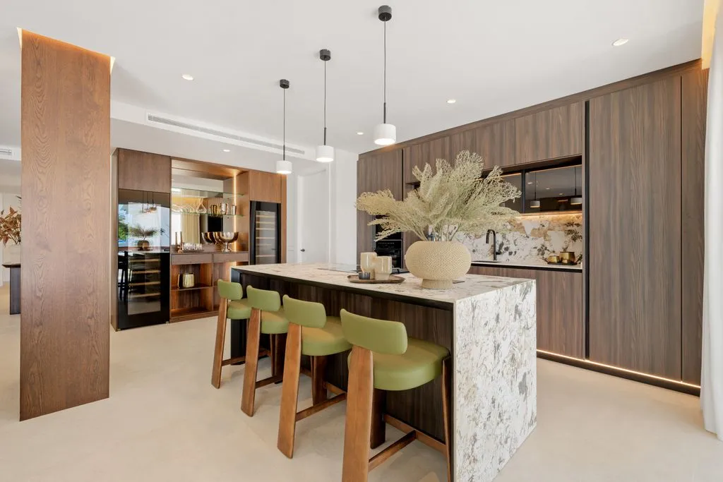 Köök - Luxury Flat with Sea View in Marbella