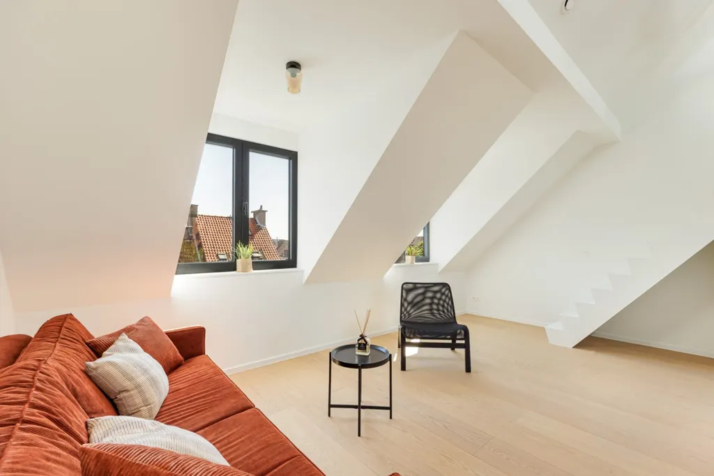 Soggiorno - Modern Apartment with Rooftop Terrace in Antwerp