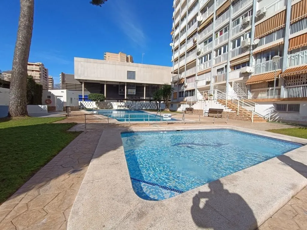 Piscine - Corner Flat with Sea View in Rincón de Loix Llano