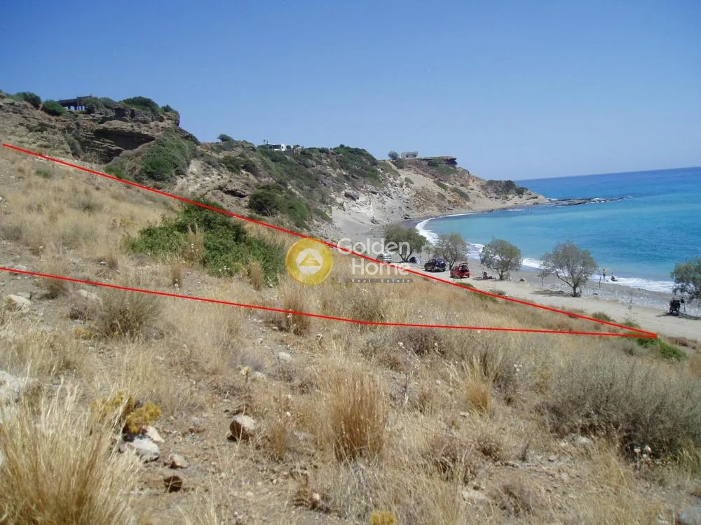 Aed - Beachfront Plot with Sea View in Tsoutsouras