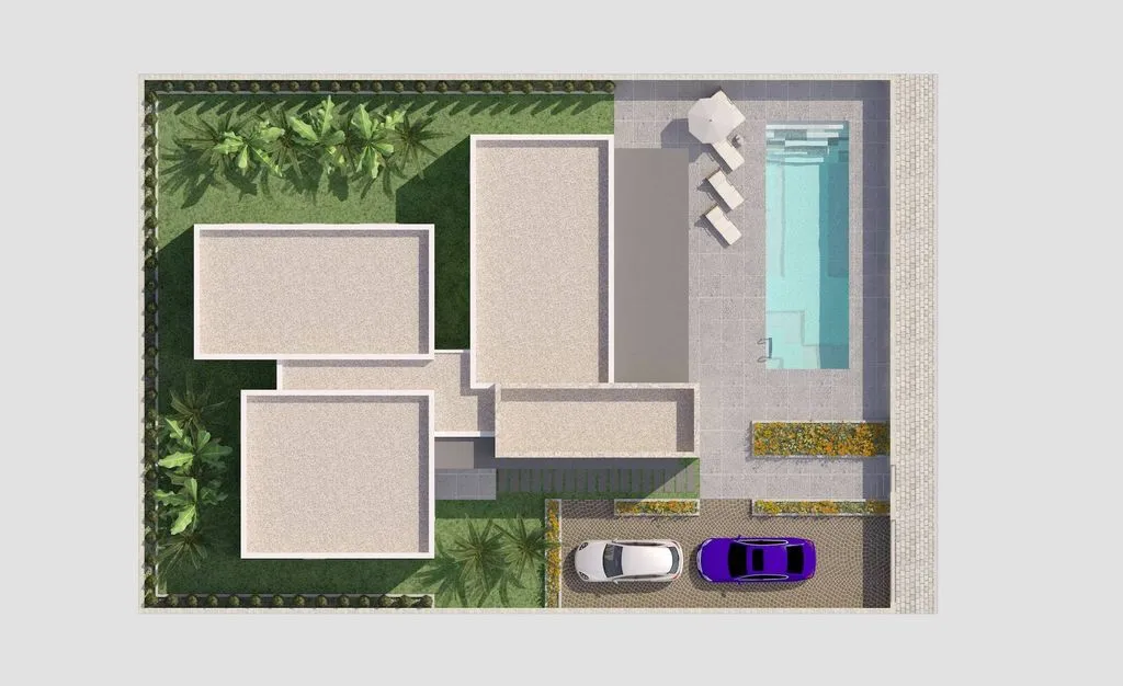 Plan - New Villa with Pool in Benijofar, Valencia