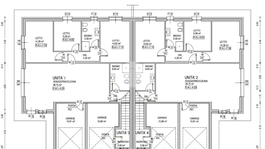 Plan - New Villa with Terrace in Borgo Virgilio