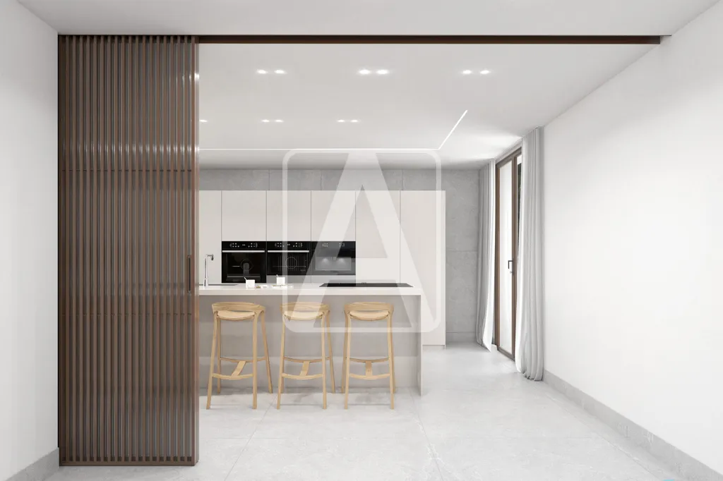 Kitchen - Modern Villa with Sea View in Moraira