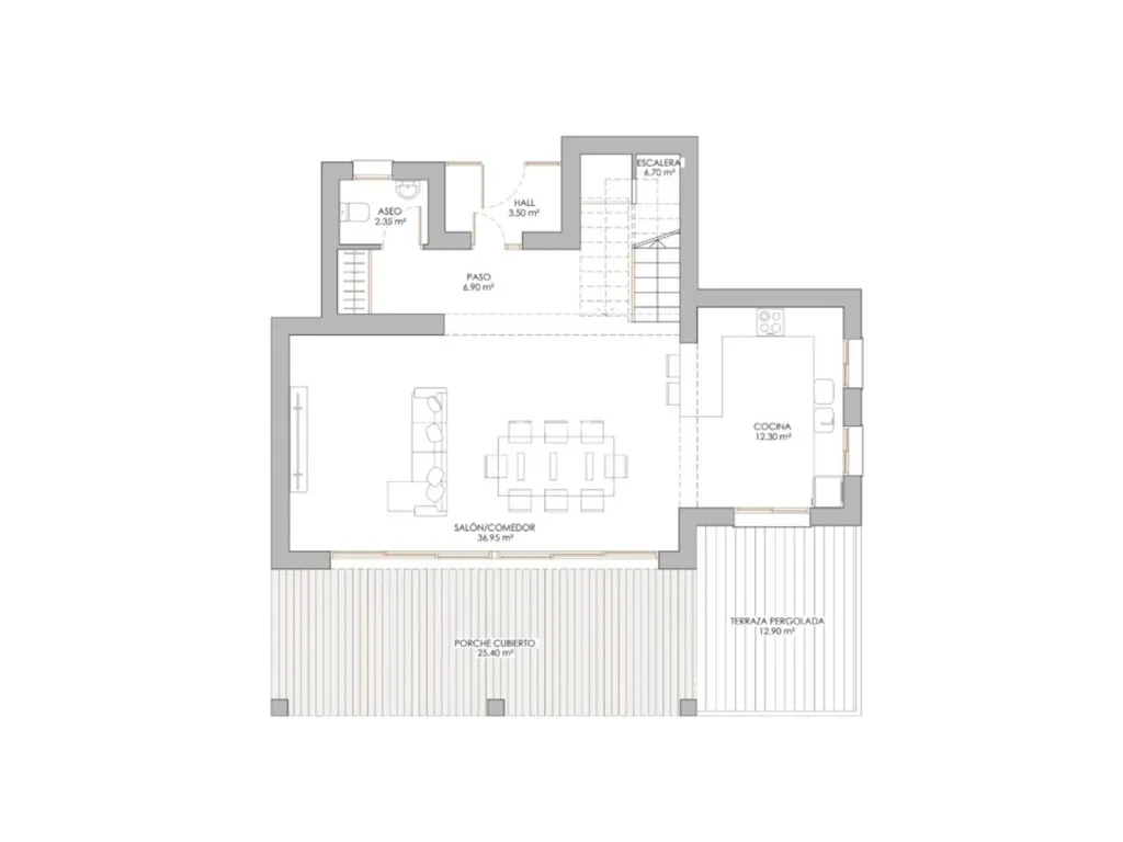 Plan - Luxury Villa with Sea View in Altea