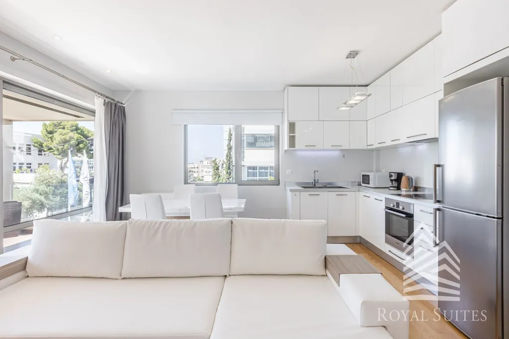 Soggiorno - Luxurious Apartment with Garden in Glyfada