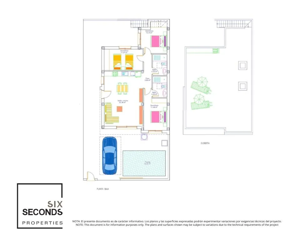 Plan - Detached Villa with Pool in Balsicas, Torre-Pacheco