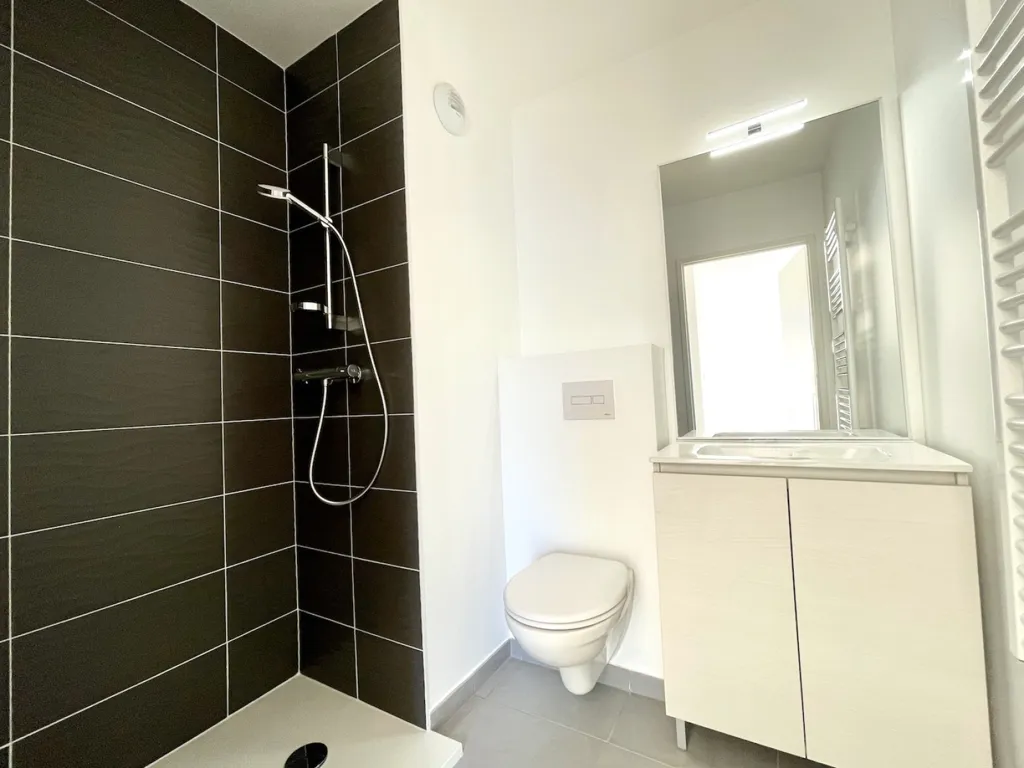 Bathrooms - Luxury Flat with Terraces in Gex Centre