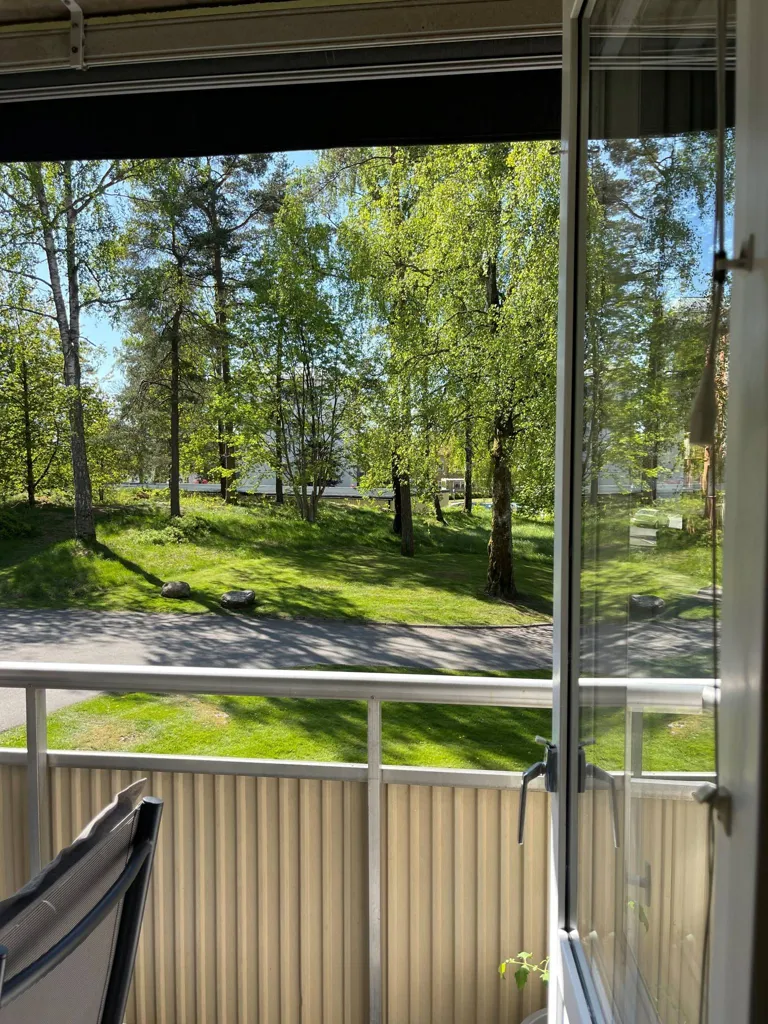 Balcon - Apartment with Balcony in Tullen, Borås