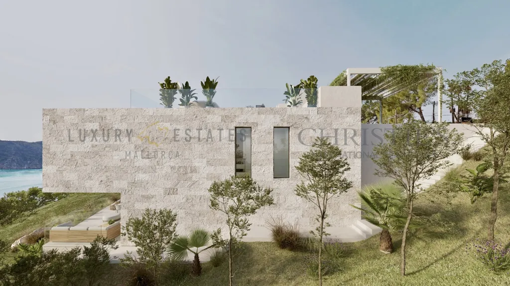 Extérieur - Newly Constructed Villa with Sea Views in Camp de Mar