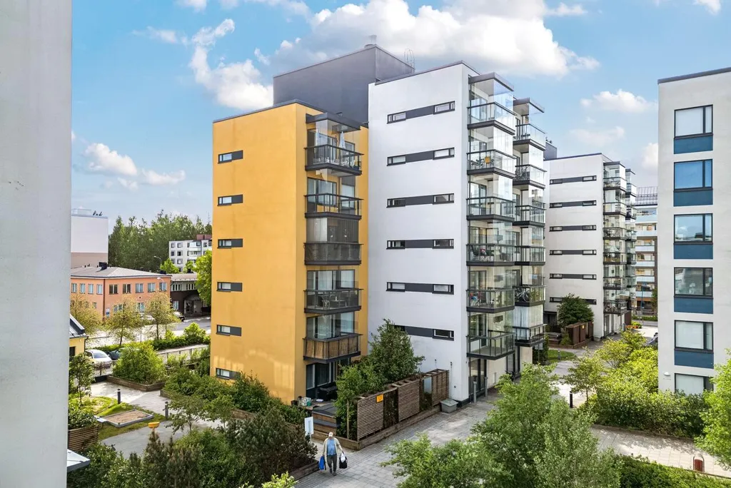 Vue aérienne - Bright Apartment with Sauna in Järvenpää