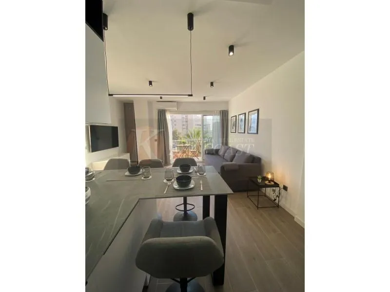Living Room - Designer Flat with Sea View in Fuengirola