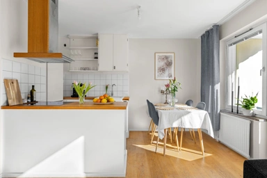 Cuisine - Apartment with Balcony in Tyresö Centrum