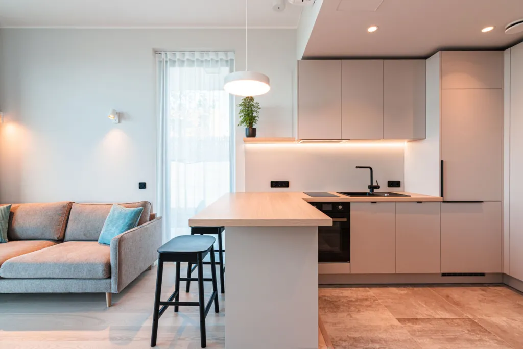 Cucina - Studio Apartment with Sea View in Tallinn